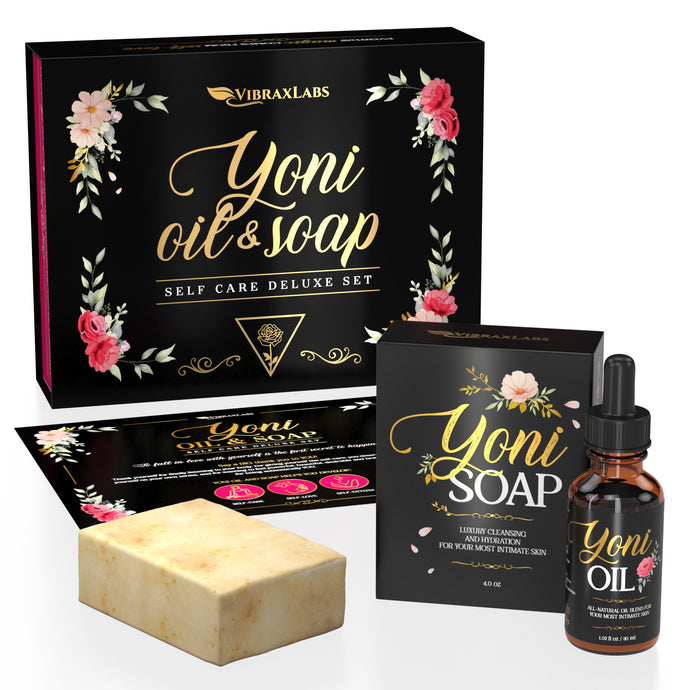 Yoni Oil & Yoni Soap 2 Piece Bundle – Perfect Valentine’s Day Gift for Her